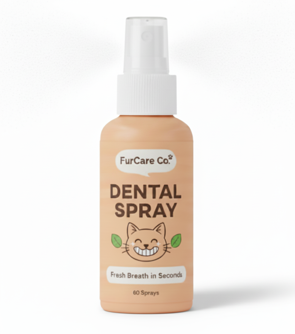 Professional Dental Spray for Dogs & Cats - Fresh Breath in Seconds - 60 Sprays